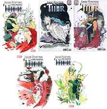 JANE FOSTER & THE MIGHTY THOR #1 #2 #3 #4 #5 (SET OF 5)(PEACH MOMOKO VARIANTS) picture