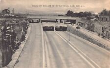 Union City Entrance to Lincoln Tunnel, Union City, N.J., early postcard, unused  picture