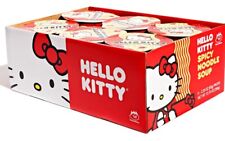 Hello Kitty SPICY Noodle Soup 6 Pack 2.29 oz (65g) Net Wt. 13.75 oz picture