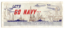 Let's Go Navy-Advertising Ink Blotter picture