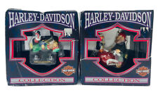 *VINTAGE* Harley-Davidson 1999 North Pole Motorcycle Club Christmas Ornaments picture