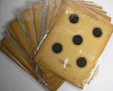 20 Vintage Unused WWII US Marine Corps 50ft Small Bore Rifle Targets - 20 Papers picture