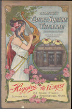 Court Square Theatre Springfield MA program The Spring Maid 1912 picture