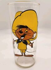 Vintage 1973 Speedy Gonzales Pepsi Warner Brothers Collector Series Glass picture