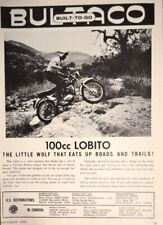 1966 Bultaco Lobito 100 Motorcycle Print Ad picture