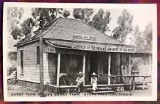 KNOTT’S BERRY FARM,Buena Park~JUDGE ROY BEAN #26~GHOST TOWN ~REAL PHOTO postcard picture