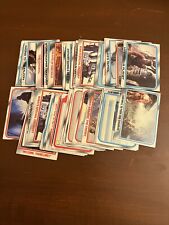 1980 Star Wars Lot of 55 Topps Trading Cards red, Blue. Empire Strikes Back picture