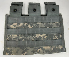 4 Pack, USGI Military ACU Triple Mag Pouch Magazine 30 Round ARMY MOLLE II picture