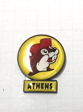 Buc-ee's Souvenir Magnet - Athens, Alabama Sign - Yellow 2 x 2.5 in - Brand New picture