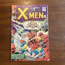 X-Men #15 ) 1st Master Mold🔥2nd Sentinels🔥Origin Of Beast🔥1965 picture