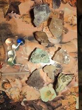 mineral crystal rock stone lot collection..+ 5 Vintage Marbles picture
