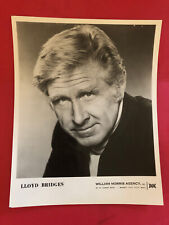 Lloyd Bridges , character actor , original press talent agency headshot photo picture
