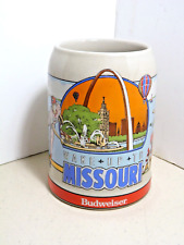 1991 Budweiser Wake Up To Missouri Special Event Stein picture