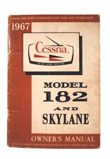 Vintage 1967 Cessna Model 182 & Skylane Owners Manual  picture