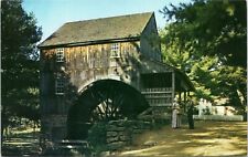 Old Sturbridge Village Massachusetts - Grist Mill - man and woman talking picture