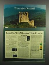 1983 J&B Scotch Ad - Win a Trip to Scotland picture