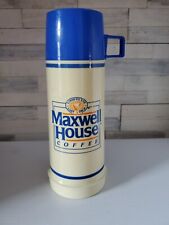 Vintage 1980's MAXWELL HOUSE Coffee Promotional 16oz Thermos 9.75