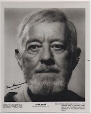 ALEC GUINNESS signed STAR WARS 8x10 photo auto AUTOGRAPH BAS LOA Beckett Obi Wan picture