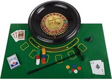 Trademark Poker Roulette Wheel Set – 16-Inch Gambling with Reversible...  picture
