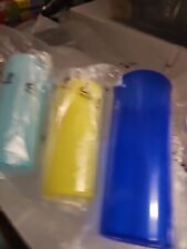 Lot/Set of 3 Tupperware  Cups Tumblers with  lids picture