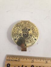 Old Obsolete Department of Corrections belt Badge State of Colorado picture