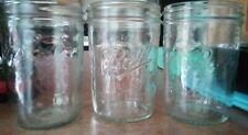Ball Wide Mouth Genuine Sculptured Glass  Jars BALL Mason Fruit Canning Preserve picture