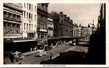 Real Photo Postcard Queen Street in Auckland, New Zealand picture