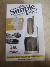 Simple Key Car Replacement Key For Toyotas picture