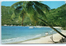 Cane Garden Bay Tortola British Virgin Islands Vintage 4x6 Postcard E84 picture