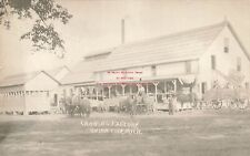 MI, Union City, Michigan, RPPC, Canning Factory, Exterior, 1910 PM, Photo picture
