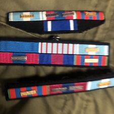 French Military Medal Ribbon Bars Lot Afghanistan Africa Opex  picture