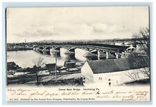 c1905 Camel Back Bridge Harrisburg Pennsylvania PA Posted Antique Postcard picture