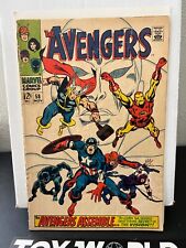 1968 Marvel Comic Book Avengers Issue #58 The Vision Origin Good Condition picture