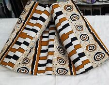 AFRICAN MUDCLOTH PRINT FABRIC. BOGOLAN PRINT.SOLD BY 2 YARDS CONTINUOUS OR MORE picture