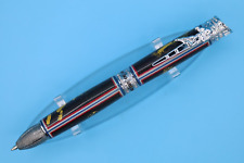 Football Twist Pen in Chrome with Black/Yellow Football Images picture
