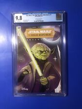 Star Wars The High Republic Adventures #1 CGC 9.8 1:10 Yoda Variant Comic 2021 picture