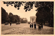 Paris France Prestigious FOCH AVENUE Home to Many Grand Palaces Postcard picture