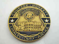 U.S. SECRET SERVICE UNIFORMED DIVISION OATH OF OFFICE CHALLENGE COIN picture