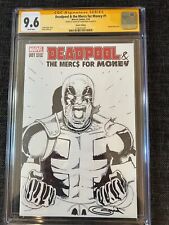 RARE 1/1 Deadpool Merc$ for Money #1 - Sketch & Signed By Sajad Shah Deadpool 3 picture