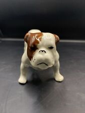 Vintage Porcelain Bull Dog Figurine Unmarked picture