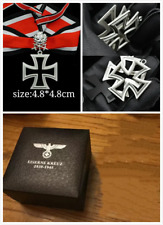 WWII German Knights Cross of Iron Cross oak leaves 3-piece Iron Collection box picture