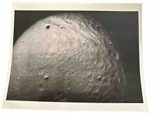 ORIGINAL JPL NASA SATURN MOON TETHYS VOYAGER 2 PHOTO KODAK PAPER 08/26/1981 picture