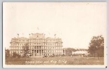 RPPC Postcard State, War and Navy Bldg EEOB Washington DC 1920s View Period Cars picture