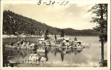 Treasure Isand ~ Big Bear Lake California ~ RPPC 1929 Minnelusa postmark picture