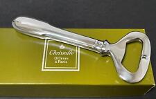 VINTAGE CHRISTOFLE FRANCE SILVER PLATED BOTTLE OPENER BOXED FRENCH picture