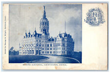 c1910 State Capitol Hartford Connecticut CT Antique Unposted Postcard picture