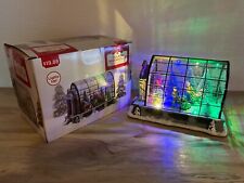 Holyday Time Christmas Village LED Lighted Plastic Animated Greenhouse picture