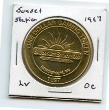 1.00 Token from the Sunset Station Casino Henderson Nevada OC 1997 picture
