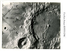 NASA Ranger 9 Moon Photo with Signatures - Rare March 21 - 24, 1965 picture