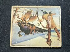 1949 Bowman Wild West Card # B-4 Bow-and-Arrow (GD) picture